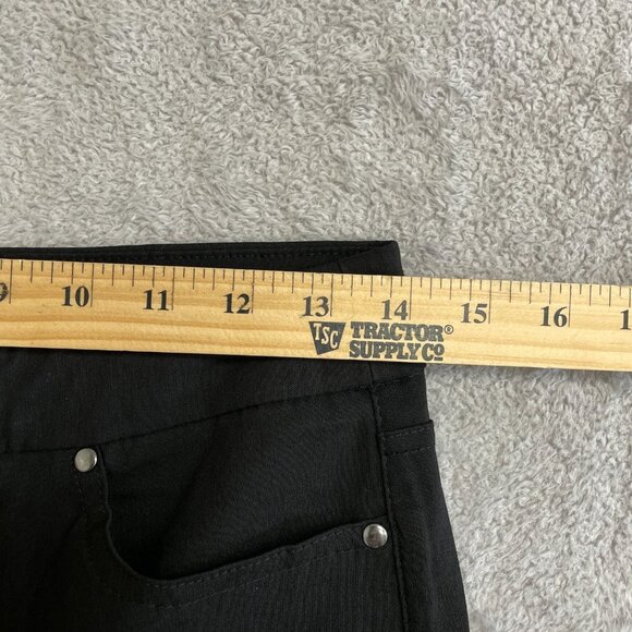 NEW Mario Serrani Women's S Black Comfort Stretch Capri Pants 23" Inseam - Picture 6 of 12